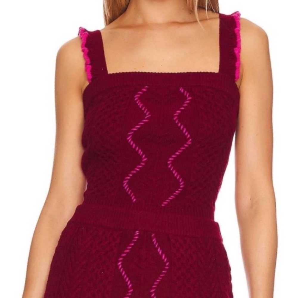 AMANDA UPRICHARD Tianna sweater tank